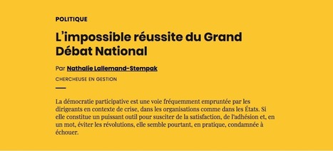 L&rsquo;impossible r&eacute;ussite&nbsp;du Grand D&eacute;bat National | Energy Transition in Europe | www.energy-cities.eu | Scoop.it