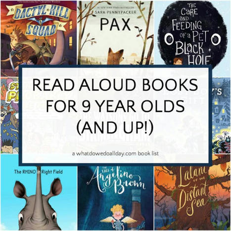 10 Read Aloud Books for 9 Year Olds for Conversation Miracles | Professional Learning for Busy Educators | Scoop.it