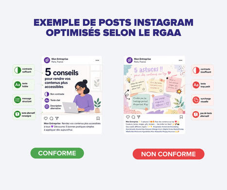 Norme RGAA : assurez l'accessibilit&eacute; sur vos r&eacute;seaux sociaux | Community Management | Scoop.it