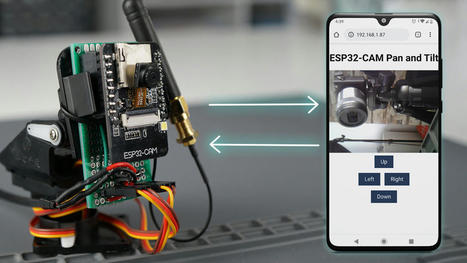 ESP32-CAM Pan and Tilt Video Streaming Web Server | #Arduino #Coding #IoT #Maker #MakerED #MakerSpaces  | 21st Century Learning and Teaching | Scoop.it