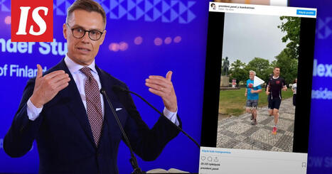 Alexander Stubb, Kaan Kairinen ja Kristiina M&auml;ki l&auml;htiv&auml;t lenkille &ndash; somessa ihailtiin | 1Uutiset - Lukemisen t&auml;hden | Scoop.it
