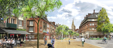 Lisieux 2025 - plus de pi&eacute;tons, moins de voitures sur l'avenue Victor-Hugo | Veille territoriale AURH | Scoop.it