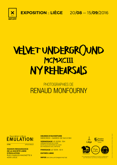 Emulation Liège: Velvet Underground MCMXCIII NY Rehearsals. Photographies de Renaud Monfourny. | Outstanding Photography | Scoop.it