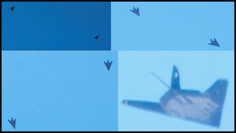 Spotter Captures F-117's Return to Area 51 | DEFENSE NEWS | Scoop.it