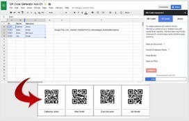2 Useful Tools to Generate QR Codes from Google Sheets ~ Educational Technology and Mobile Learning | תקשוב והוראה | Scoop.it