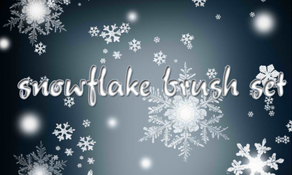 30 High Quality Snowflake Brushes | Naldz Graphics | Drawing References and Resources | Scoop.it