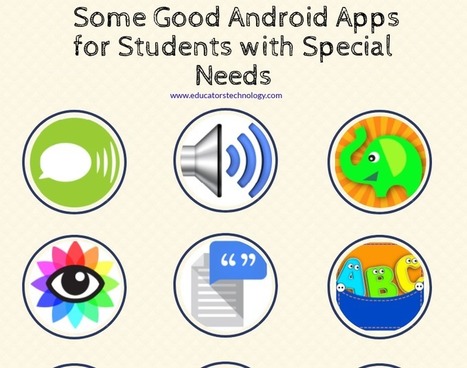 Nine good Android apps for students with special needs | Creative teaching and learning | Scoop.it