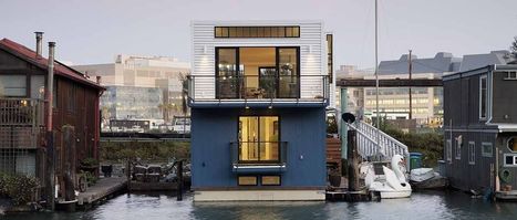 Une maison flottante au design industriel dans la baie de San Francisco | Build Green, pour un habitat écologique | Scoop.it