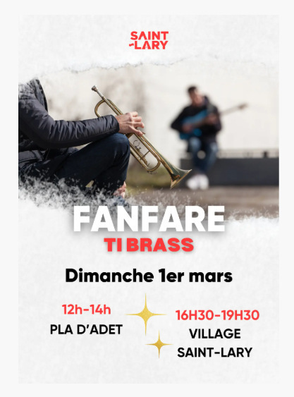 Fanfare &agrave; la neige avec Ti Brass &agrave; Saint-Lary-Soulan le 1er mars | Vall&eacute;es d'Aure & Louron - Pyr&eacute;n&eacute;es | Scoop.it