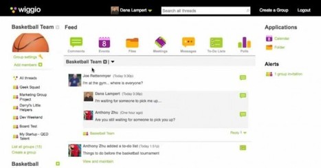Wiggio – Una fantástica y moderna forma de trabajar en grupo | Aplicaciones y Herramientas . Software de Diseño | Scoop.it