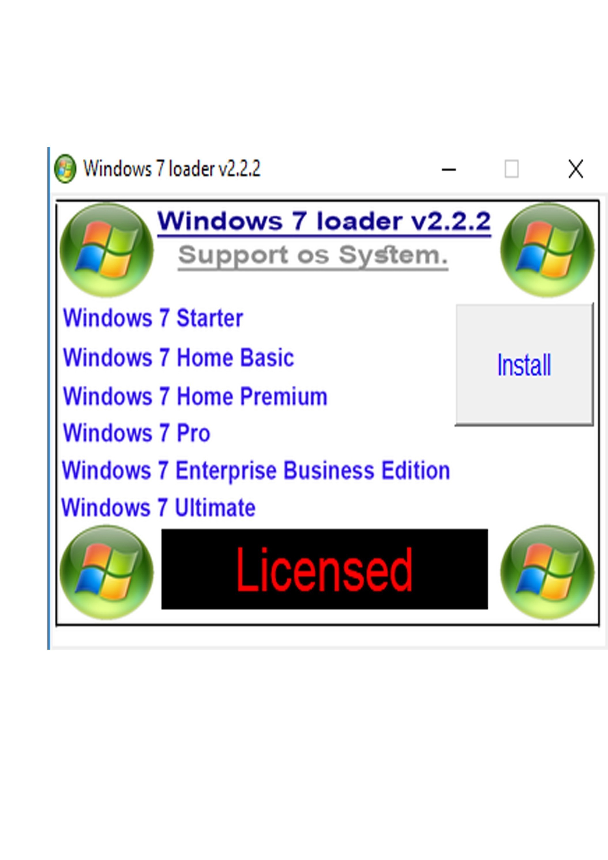 Windows Loader Windows 7 64 Bit