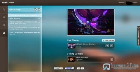 MusicGenie : une application en ligne pour cr&eacute;er ses propres playlists &agrave; partir de Youtube | CONNECTED! | Scoop.it