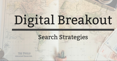 Digital Breakout - Search Strategies  | Creativity in the School Library | Scoop.it