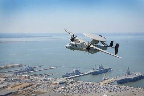L'avion AEW embarqué E-2D Advanced Hawkeye officiellement opérationnel dans l'US Navy | Newsletter navale | Scoop.it