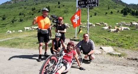 Paraplégique, Silke traverse les Pyrénées à la force des bras  | Vallées d'Aure & Louron - Pyrénées | Scoop.it