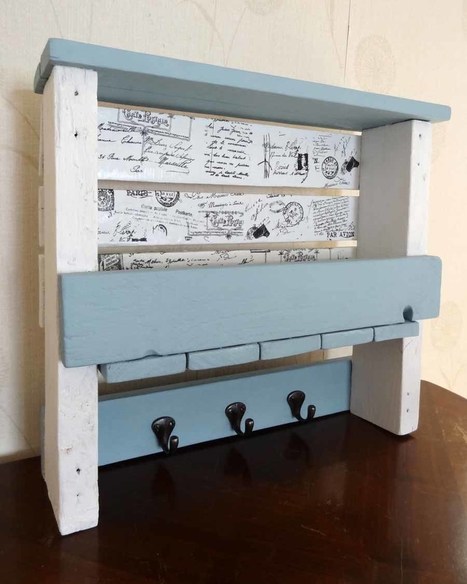 Hall Tidy Made From Pallet Wood | 1001 Pallets ideas ! | Scoop.it