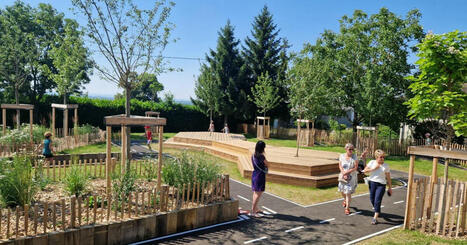 Bourg-Saint-Christophe. La cour d’école métamorphosée pour le bien-être des enfants (Accès réservé aux abonnés) | L'Architecture, l'Urbanisme, l'Environnement, le Paysage et le Patrimoine... vus par le CAUE de l'Ain. | Scoop.it