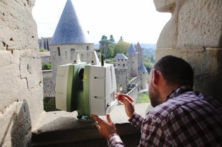 Première à la Cité de Carcassonne : les remparts explorés aux scanner. | Carcassonne | Scoop.it