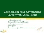 Accelerating Your Government Career With Social Media | Professional Development for Public & Private Sector | Scoop.it