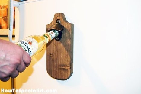 DIY Magnetic Bottle Opener | MyOutdoorPlans | Free Woodworking Plans and Projects, DIY Shed, Wooden Playhouse, Pergola, Bbq | Furniture Plans | Scoop.it
