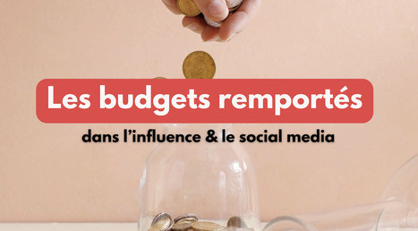 Les budgets dans l’influence marketing et le social media remportés en septembre 2025 | Coaching, Management, gestion et outils | Scoop.it