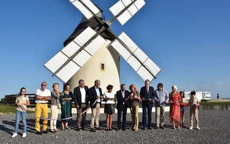 Récemment restauré, l’unique moulin à vent des Landes a été inauguré | Landes | Scoop.it