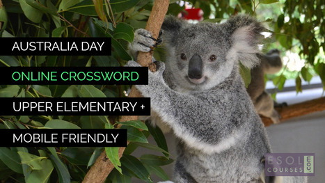 Australia Day - Online Crossword Puzzle | Topical English Activities | Scoop.it