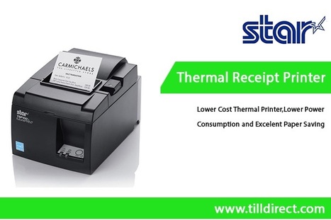 Star Tsp100 Tsp143u Receipt Printer To Open Cas