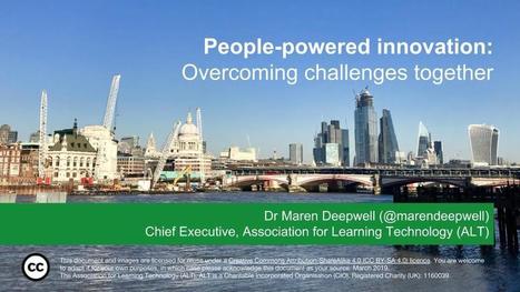 People-powered innovation: #RIDE2019 keynote – Maren Deepwell | Information and digital literacy in education via the digital path | Scoop.it