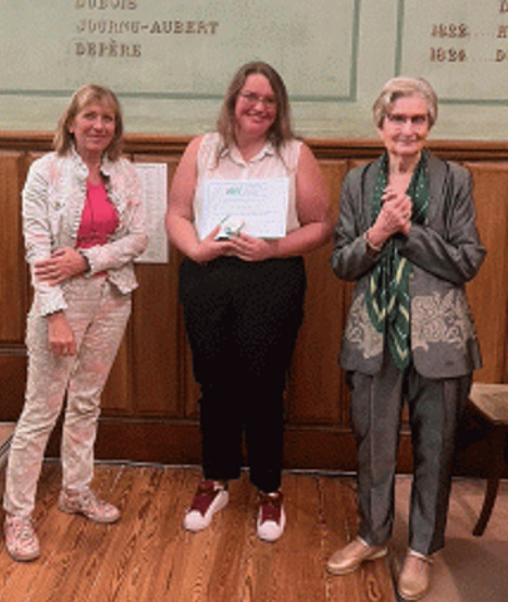 La m&eacute;daille d&rsquo;argent Dufrenoy de l&rsquo;Acad&eacute;mie d&rsquo;Agriculture de France attribu&eacute;e &agrave; Alicia Jacques | Life Sciences Universit&eacute; Paris-Saclay | Scoop.it