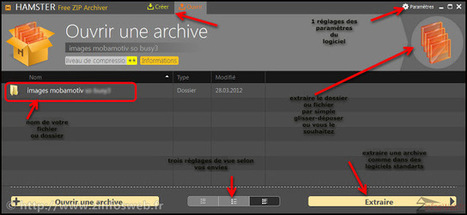 Hamster Zip Archiver un logiciel de compression gratuit original et de qualité | Time to Learn | Scoop.it