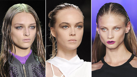 Spring 2012 Hair Trend: The Wet Look - Beauty - FashionEtc.com | kapsel trends | Scoop.it