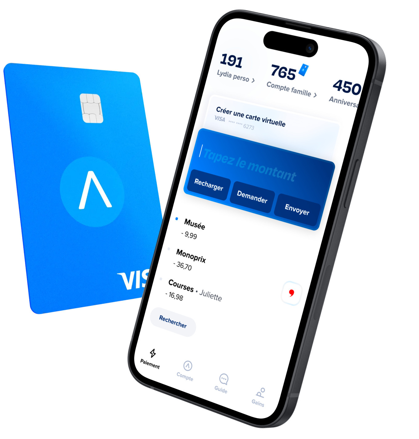 Lydia - Une app et une carte pour toutes vos d&...