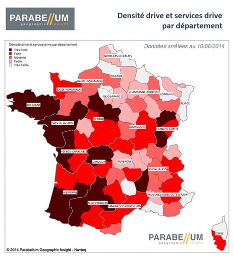 Parc Drive : 3 049 drive en France en juin | Distribution - Innovation | Scoop.it
