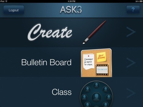 world-shaker: Ask3 &ndash; An iPad App for Creating... | Exploring the flipped classroom | Scoop.it