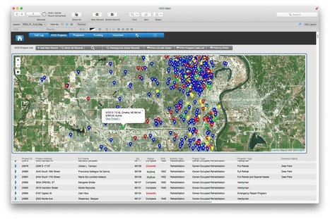 Adds Interactive Maps and GIS Integration to City of Omaha Housing and Community Development FileMaker Solution | Learning Claris FileMaker | Scoop.it