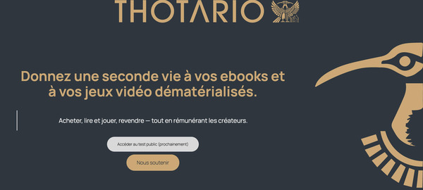 Thotario ouvre son test public, l&rsquo;occasion num&eacute;rique encore &agrave; l&rsquo;&eacute;preuve | La revue de presse &laquo;Livre et num&eacute;rique&raquo; | Scoop.it