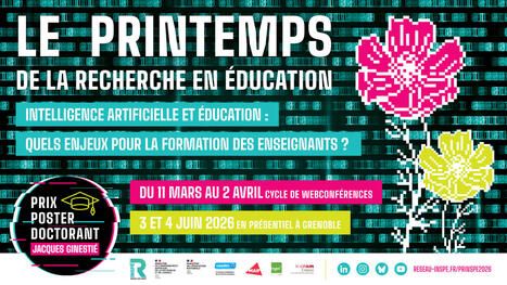 Printemps de la Recherche en &Eacute;ducation 2026 | Veille &Eacute;ducative - L'actualit&eacute; de l'&eacute;ducation en continu | Scoop.it