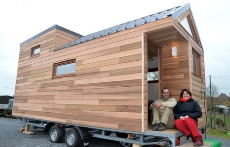 Quatre roues sous la maison en bois de Christophe Boxus, la liberté à l’état pur (DIAPO) | Build Green, pour un habitat écologique | Scoop.it