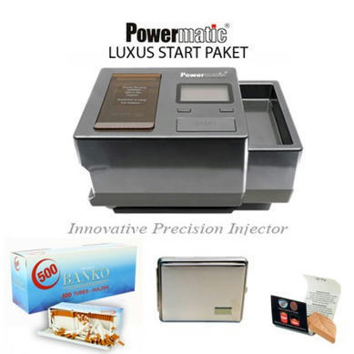 Zigaretten Stopfen Start Paket Powermatic 3 | Elektrische Stopfmaschine - Stopfmaschineshop.com | Scoop.it