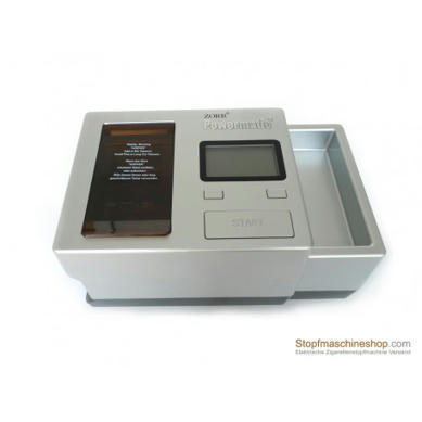 Silberfarbene ZORR Powermatic 3 Stopfmaschine | Elektrische Stopfmaschine - Stopfmaschineshop.com | Scoop.it