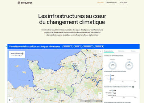 La FNTP publie une cartographie des infrastructures soumises aux aléas climatiques | Banque des territoires | La SELECTION du Web | CAUE des Vosges - www.caue88.com | Scoop.it