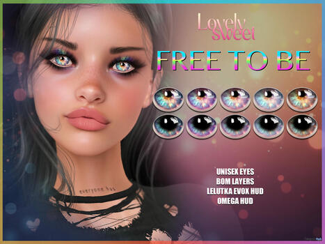Free To Be Eyes June 2025 Group Gift by lovelysweet Boutique | Teleport Hub - Second Life Freebies | Second Life Freebies | Scoop.it
