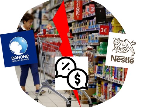 Danone et Nestlé se battent pour le marché français | Lait de Normandie... et d'ailleurs | Scoop.it