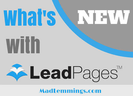 Leadpages Updates: Templates, Popups, Marketplace And More | Digital-News on Scoop.it today | Scoop.it