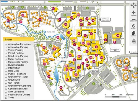 university of waterloo map Campus Map University Of Waterloo Housing E