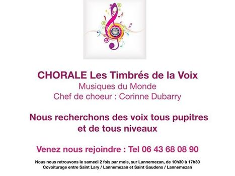 Rejoignez les Timbrés de la Voix ! | Vallées d'Aure & Louron - Pyrénées | Scoop.it