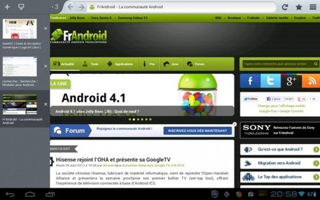 Firefox en version finale sur tablette Android | T&eacute;l&eacute;phone Mobile actus, web 2.0, PC Mac, et geek news | Scoop.it