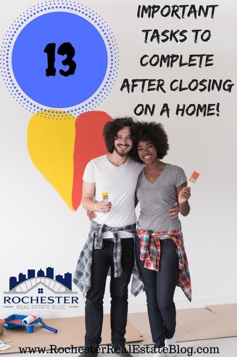 Top 13 Tasks To Complete After Closing On A Home | Best Brevard FL Real Estate Scoops | Scoop.it