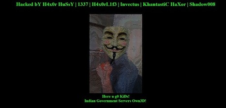 7 Indian Government Websites Hacked by Pakistan Cyber Army | ICT Security-Sécurité PC et Internet | Scoop.it